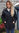 LIQUETTE - MICHEL BEAUDOUIN - Liquette femme en drap de laine NOIR T46