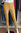 PERLECO - MAT DE MISAINE - stretch ankle long trousers HONEY