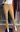 PERLECO - MAT DE MISAINE - ankle long stretch trousers PIMENT
