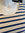 EUGENIE - LE GLAZIK - scoop neck striped breton shirt CREAM/INDIGO