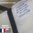 ECHARPE MARIN fabriqué en Bretagne 50% Laine ECRU rayé MARINE