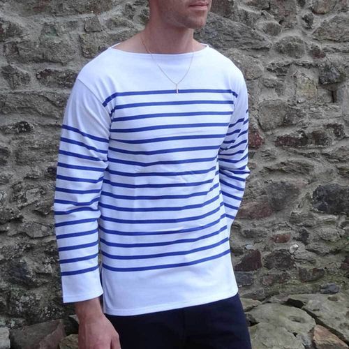 NAVAL "French navy" SAINT JAMES breton shirt Sizes XS  S
