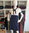 ERELL - MOUSQUETON - robe taille haute jupe évasée haut ajusté T36 T42