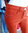 PERLECO - MAT DE MISAINE - pantalon stretch taille haute MIEL