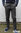 TREGOR Mousqueton men elasticated belt sailcloth trousers (T38)S, M, XXL, 3XL, 4XL, 5XL(T52)