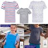 MATELY KID / BATELY Mousqueton clothing - short sleeves child breton shirt 2ans à 14ans
