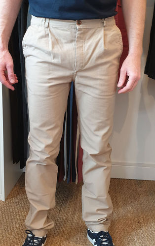 PONANT - LE GLAZIK - Pantalon marin COTON BIO FUSAIN T42 à T56