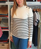 JOUAN / PT ERQUY  - women soft breton sweater wool/acrylic 50/50 T42 T44 et T46