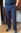 PONANT - LE GLAZIK - Pantalon marin COTON BIO BRIQUE T40 T56 et T58