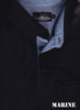 HORN Cap Marine long sleeves cotton/polyester piqué shirt NAVY