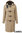 GLOVERALL 3120CT-FC - women classic straight cut duffle coat BROWN F40