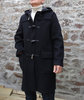 Duffle coat London Tradition Anglais MARTIN NOIR Sizes  F64