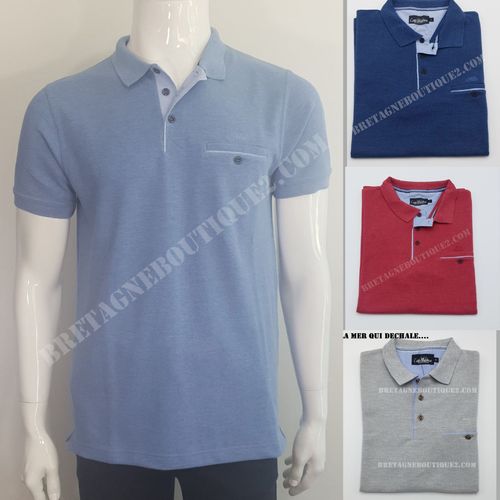 YSER cap marine unisex pique polo shirt 50/50 medium w. cotton S à 4XL