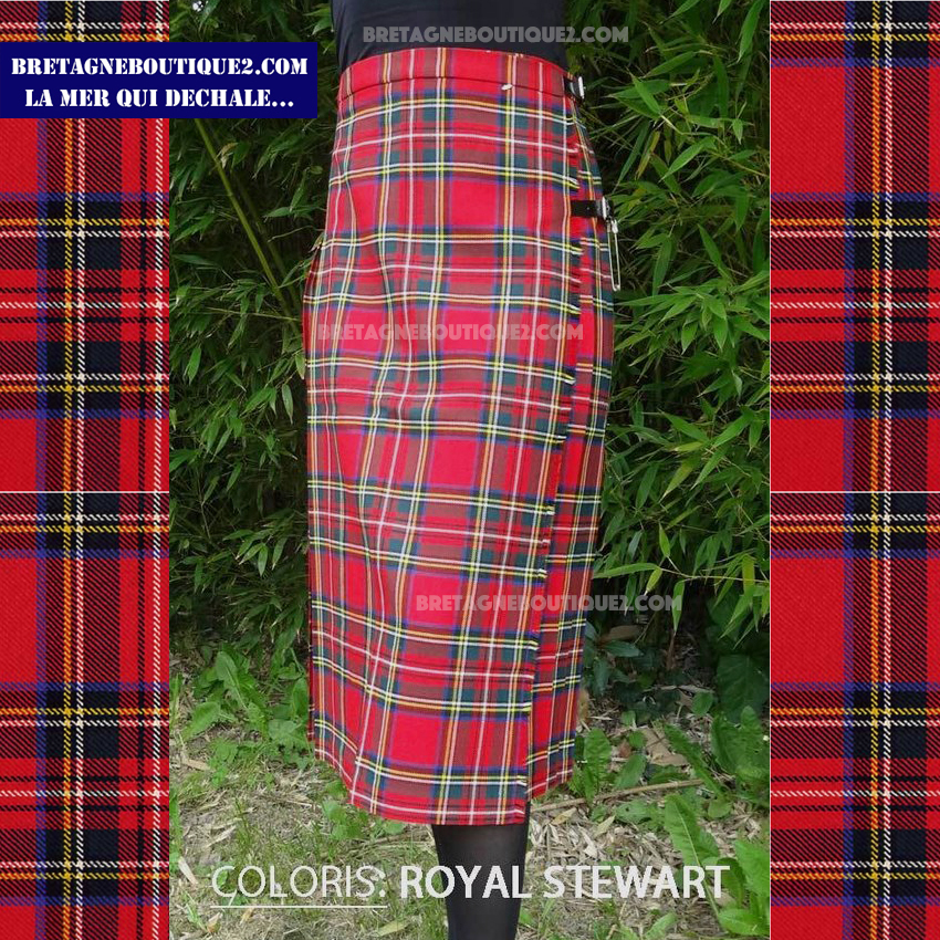 Scottish Femmes Long kilt/jupe