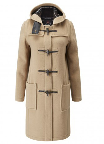Duffle coat Gloverall 433 duffle coat anglais femme long cintré  TAN T44