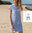 KERNILIS robe rayée Blanc/Marine Mousqueton vêtement marin T40, T44