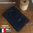 ECHARPE MARIN Maille épaisse perlée fabriqué en Bretagne 50% Laine MARINE